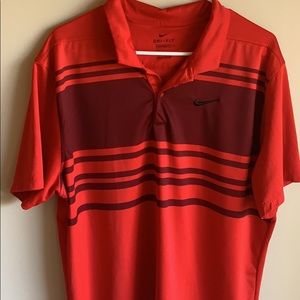 Nike Golf Shirt Red XL